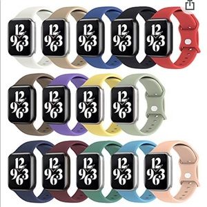 NEW YIIYOUNG 14 Pack iWatch Replacement Bandsfor Apple Watch. 38mm/40mm/41mm S/M
